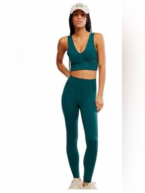 Free People Evergreen High-Waist Leggings—-pants only